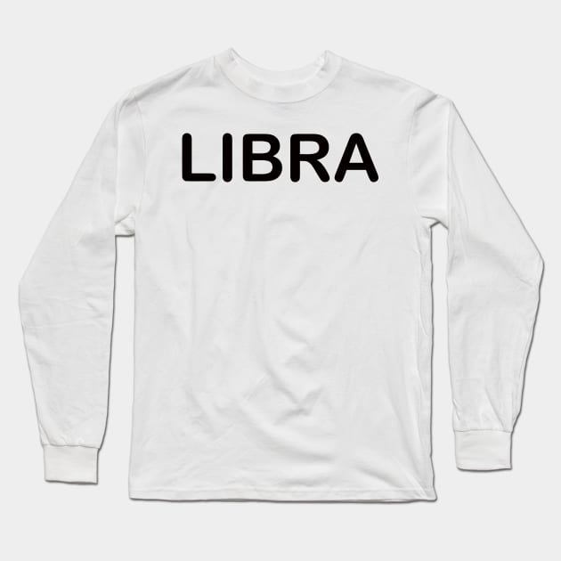 LIBRA Long Sleeve T-Shirt by mabelas